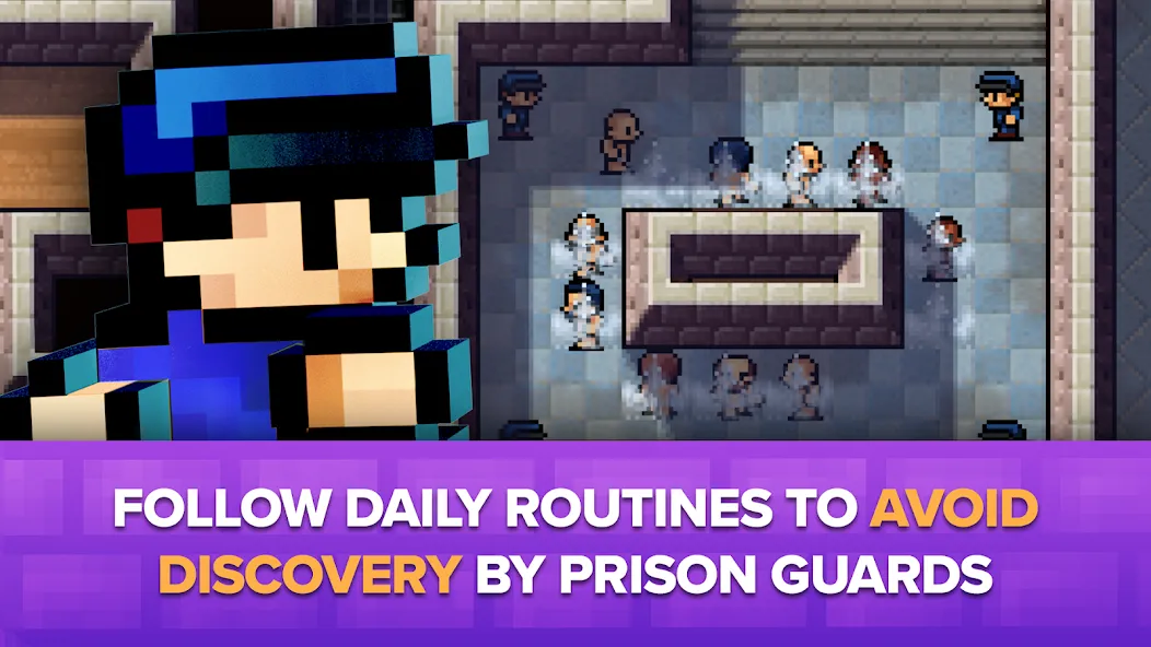 The Escapists: Prison Escape – (Зе Эскейпистс) [МОД: Бесконечные деньги, Монеты и Мега MOD] Screenshot 3