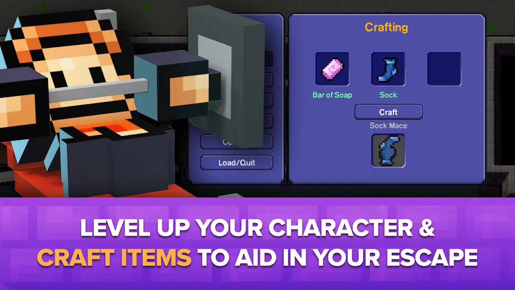 The Escapists: Prison Escape – (Зе Эскейпистс) [МОД: Бесконечные деньги, Монеты и Мега MOD] Screenshot 5