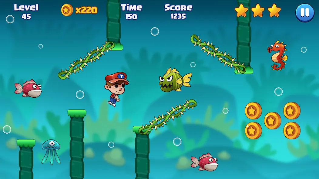 Super Bill World-Fun Adventure (Супер Билл Мир) [МОД: Все открыто, Дополнительные деньги и Меню MOD] Screenshot 5