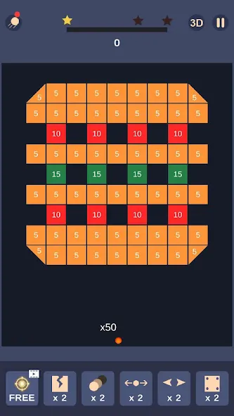 Bricks and Balls-Brick Crusher (Брикс энд Болс) [МОД: Много монет, Открытые уровни и Мега MOD] Screenshot 3