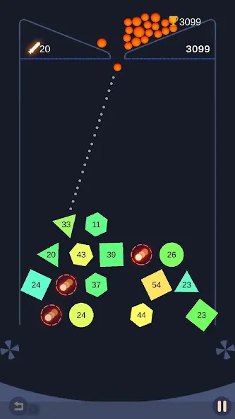 Bricks and Balls-Brick Crusher (Брикс энд Болс) [МОД: Много монет, Открытые уровни и Мега MOD] Screenshot 4