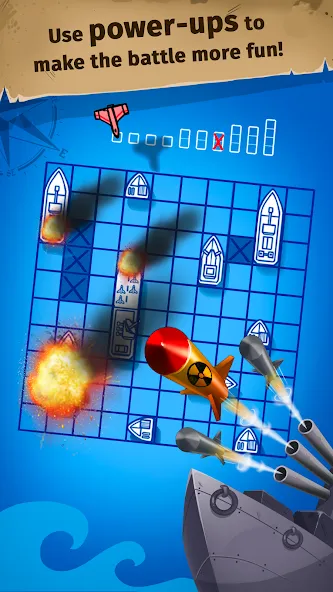 Sink the Fleet - Sea War [МОД: Деньги, Монеты и Меню MOD] Screenshot 4