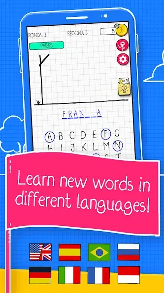 Hangman [МОД: Бесконечные деньги, Монеты и Мега MOD] Screenshot 2