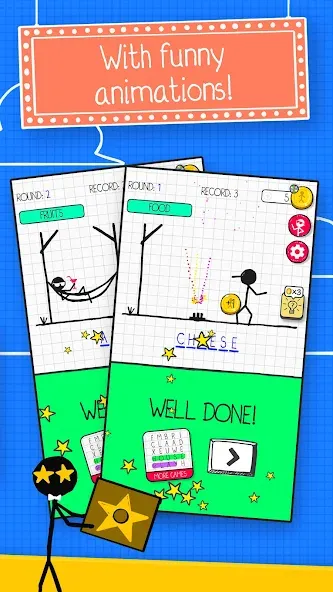 Hangman [МОД: Бесконечные деньги, Монеты и Мега MOD] Screenshot 3