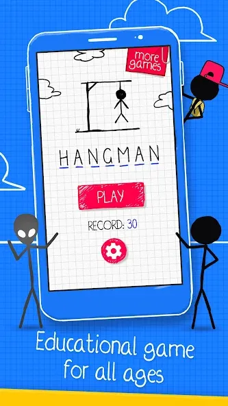 Hangman [МОД: Бесконечные деньги, Монеты и Мега MOD] Screenshot 4