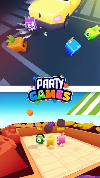 Party Games - 13 Mini Games [МОД: Меню, Бесконечные монеты и Открытые уровни] Screenshot 2
