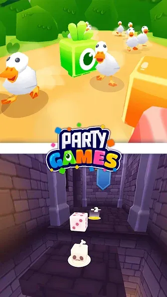 Party Games - 13 Mini Games [МОД: Меню, Бесконечные монеты и Открытые уровни] Screenshot 3