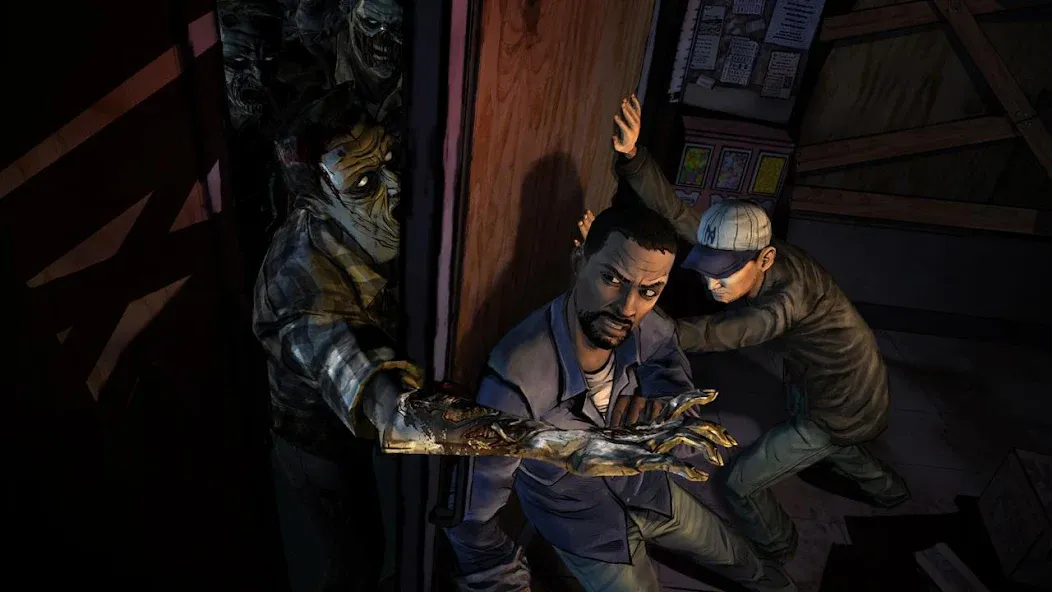 The Walking Dead: Season One (За Волчьими законами) [МОД: Бесконечные деньги, Монеты и Мега MOD] Screenshot 2