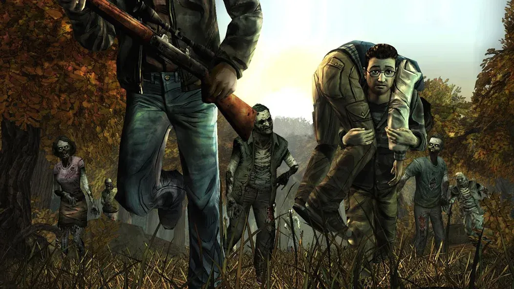 The Walking Dead: Season One (За Волчьими законами) [МОД: Бесконечные деньги, Монеты и Мега MOD] Screenshot 3