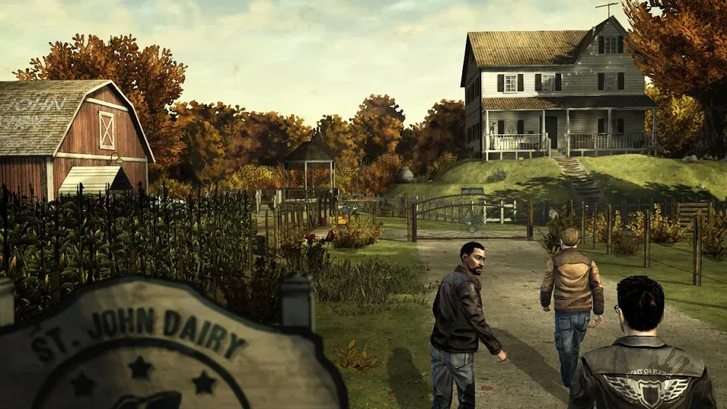 The Walking Dead: Season One (За Волчьими законами) [МОД: Бесконечные деньги, Монеты и Мега MOD] Screenshot 4