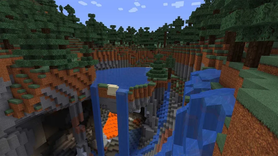 Mini Block Craft Realm Craft (РеалмКрафт) [МОД: Деньги, Монеты и Меню MOD] Screenshot 4