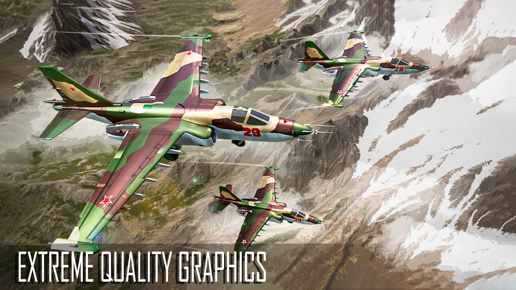 Jet Fighter: Sky Combat 3D (Джет Файтер) [МОД: Все открыто, Дополнительные деньги и Меню MOD] Screenshot 4