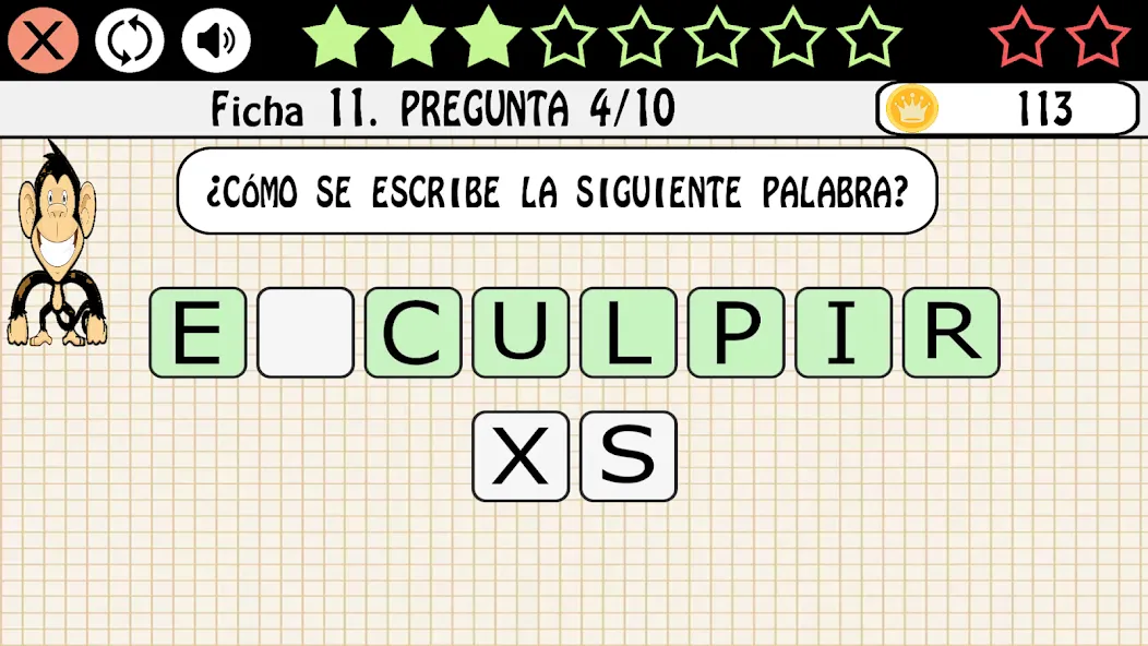 El gran juego de Ortografía [МОД: Много денег, Монет и Все открыто] Screenshot 4