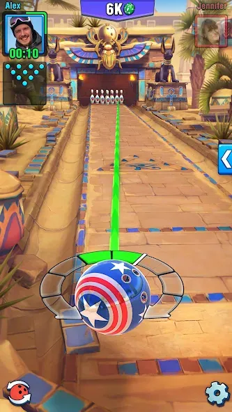 Bowling Crew — 3D bowling game [МОД: Деньги, Монеты и Меню MOD] Screenshot 3