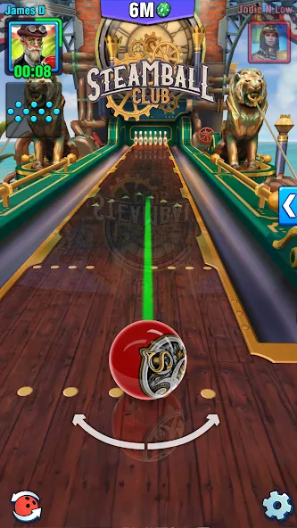 Bowling Crew — 3D bowling game [МОД: Деньги, Монеты и Меню MOD] Screenshot 5