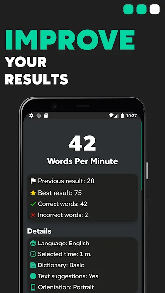 TypeGo – speed up your typing! (ТайпГо) [МОД: Много денег, Монет и Все открыто] Screenshot 2