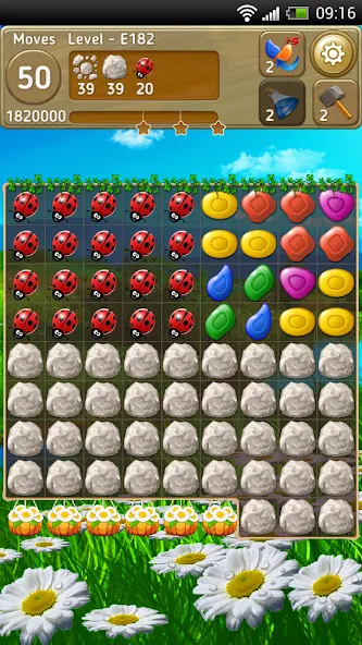 Gems Fever [МОД: Все открыто, Дополнительные деньги и Меню MOD] Screenshot 3