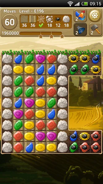 Gems Fever [МОД: Все открыто, Дополнительные деньги и Меню MOD] Screenshot 4