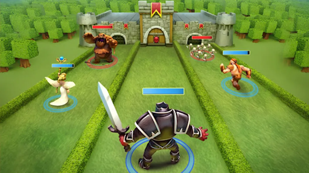 Castle Crush：Epic Battle [МОД: Бесконечные деньги, Монеты и Мега MOD] Screenshot 1