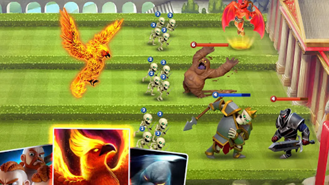 Castle Crush：Epic Battle [МОД: Бесконечные деньги, Монеты и Мега MOD] Screenshot 3
