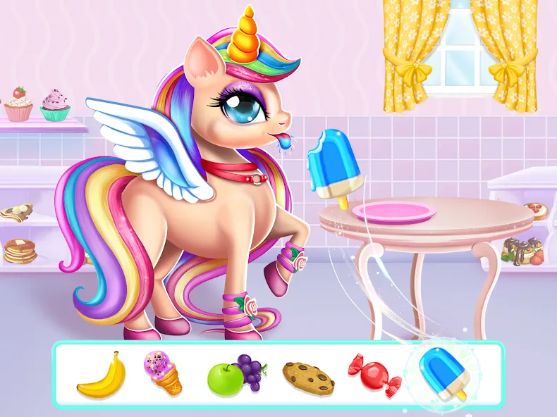 Unicorn Dress up Girls Game [МОД: Все открыто, Дополнительные деньги и Меню MOD] Screenshot 5