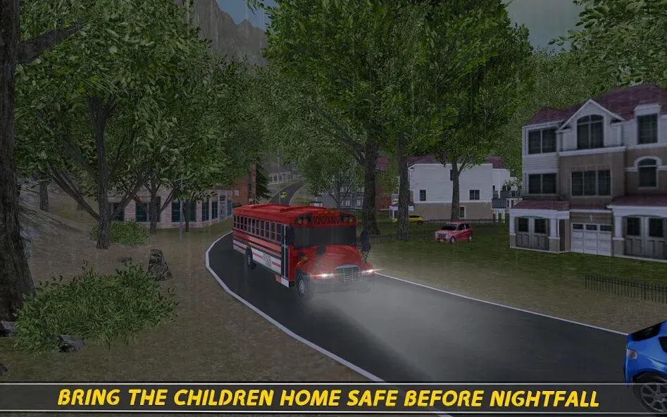 School Bus 16 [МОД: Деньги, Монеты и Меню MOD] Screenshot 4