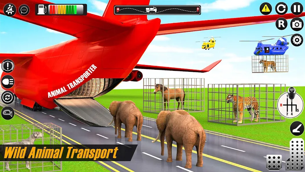 Animal Transport Driving Games (Домашний перевоз игры) [МОД: Все открыто, Дополнительные деньги и Меню MOD] Screenshot 3