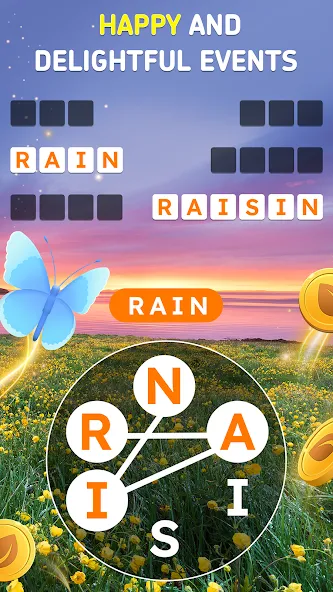 World Trip - Word Games (Ворлд Трип) [МОД: Много монет, Открытые уровни и Мега MOD] Screenshot 5