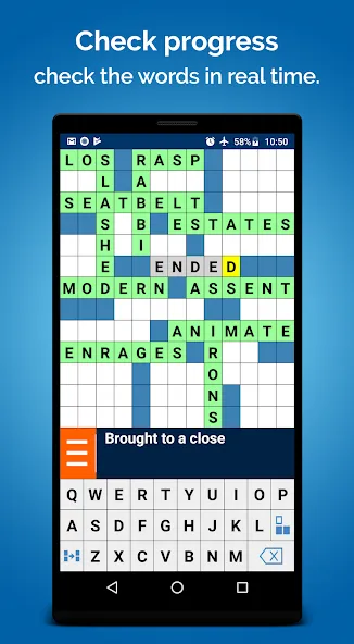 Crossword Puzzle (Кроссворд Пазл) [МОД: Много денег, Монет и Все открыто] Screenshot 2