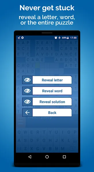 Crossword Puzzle (Кроссворд Пазл) [МОД: Много денег, Монет и Все открыто] Screenshot 3
