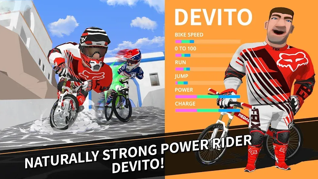 Downhill Masters (Даунхилл мастерс) [МОД: Бесконечные деньги, Монеты и Мега MOD] Screenshot 4
