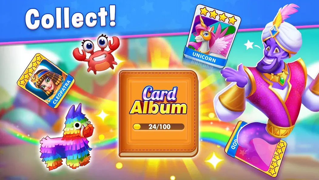 Bingo: Play Lucky Bingo Games (Бинго) [МОД: Меню, Бесконечные монеты и Открытые уровни] Screenshot 5