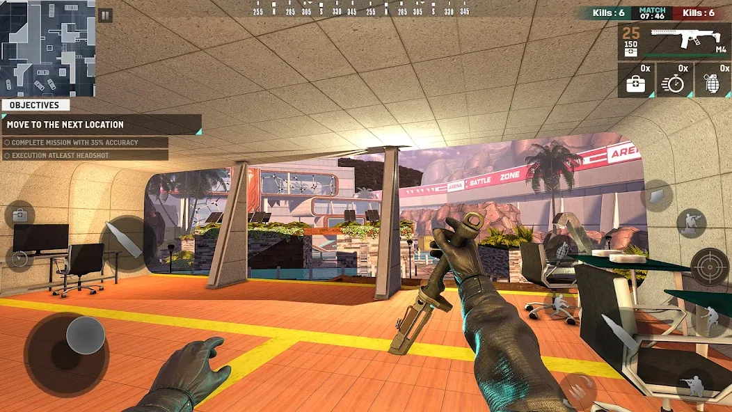 BattleZone: PvP FPS Shooter (Батлзон) [МОД: Много монет, Открытые уровни и Мега MOD] Screenshot 4