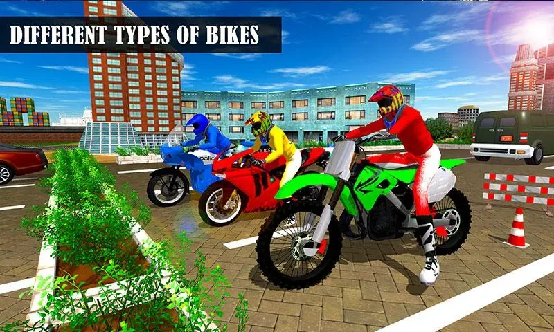 Bike Parking Moto Driving Game (Ларонг Парадахан нг Бисиклета) [МОД: Деньги, Монеты и Меню MOD] Screenshot 2