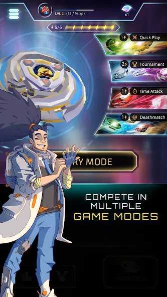 Blade Bouncer 2: Revolution (Блейд Баунсер 2) [МОД: Много монет, Открытые уровни и Мега MOD] Screenshot 1