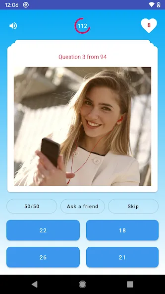 Quiz - Guess her age challenge [МОД: Меню, Бесконечные монеты и Открытые уровни] Screenshot 4