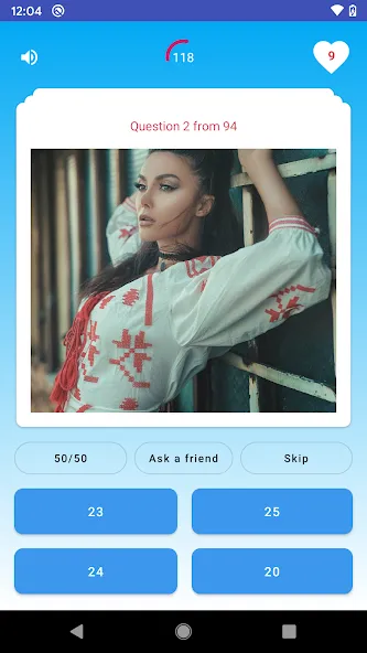 Quiz - Guess her age challenge [МОД: Меню, Бесконечные монеты и Открытые уровни] Screenshot 5