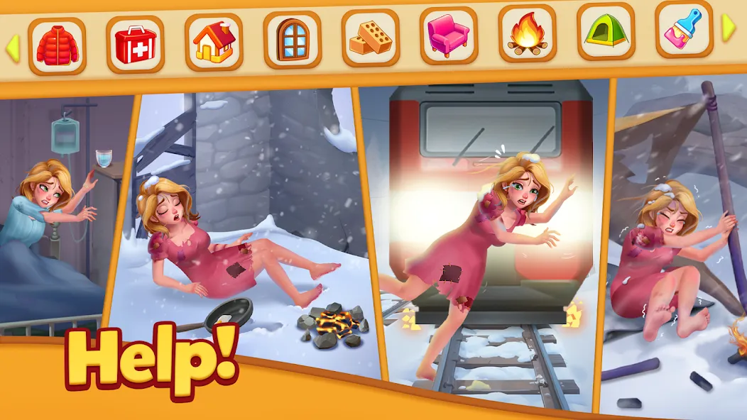 Tile Family: Match Puzzle Game (Тайл Матч) [МОД: Бесконечные деньги, Монеты и Мега MOD] Screenshot 1