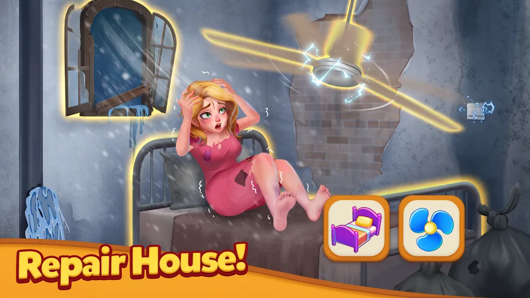 Tile Family: Match Puzzle Game (Тайл Матч) [МОД: Бесконечные деньги, Монеты и Мега MOD] Screenshot 3