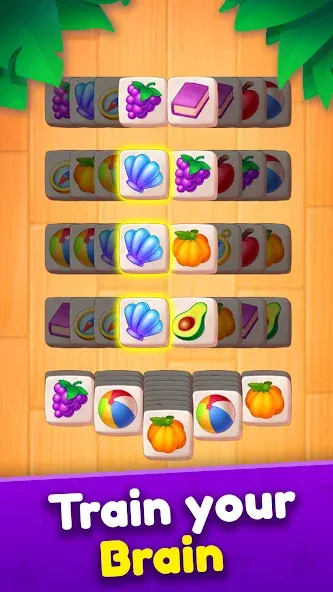 Tile Match [МОД: Меню, Бесконечные монеты и Открытые уровни] Screenshot 3