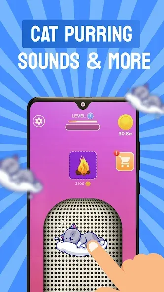 ASMR Microphone Sounds Game (АСМР Микрофон Саундс Гейм) [МОД: Меню, Бесконечные монеты и Открытые уровни] Screenshot 1