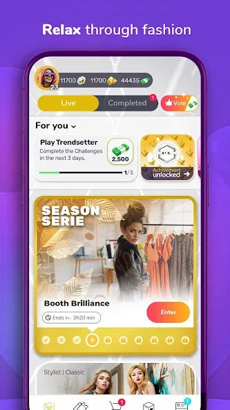 FashionVerse: Fashion Makeover (ФэшнВерс) [МОД: Все открыто, Дополнительные деньги и Меню MOD] Screenshot 1