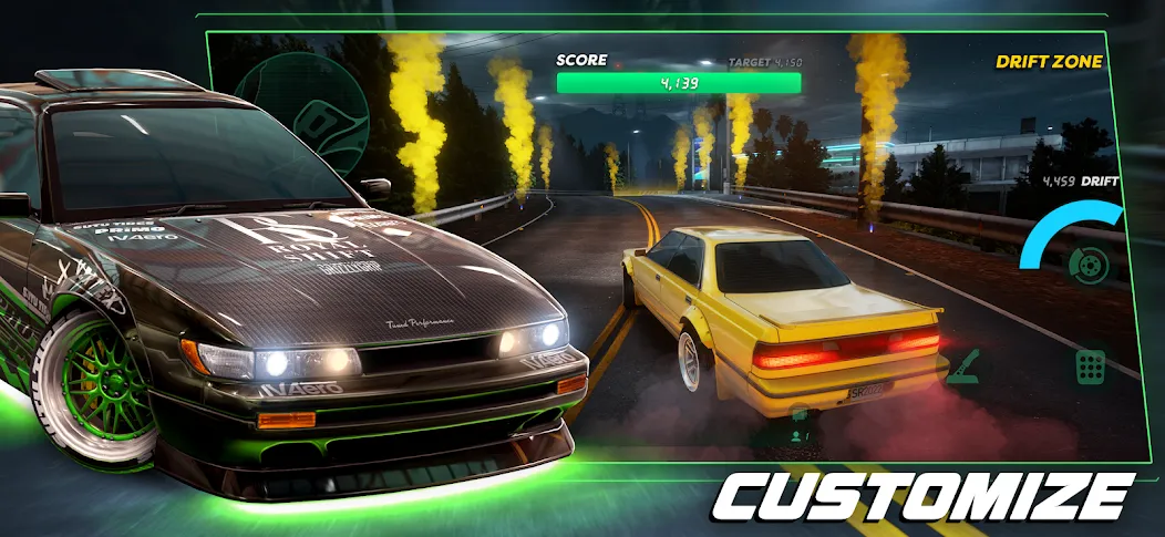 Static Shift Racing (Статик Шифт Рейсинг) [МОД: Деньги, Монеты и Меню MOD] Screenshot 2