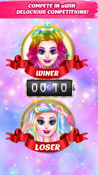 DIY Candy Makeup-Beauty Salon (ДИУАИ Мейкап) [МОД: Деньги, Монеты и Меню MOD] Screenshot 5