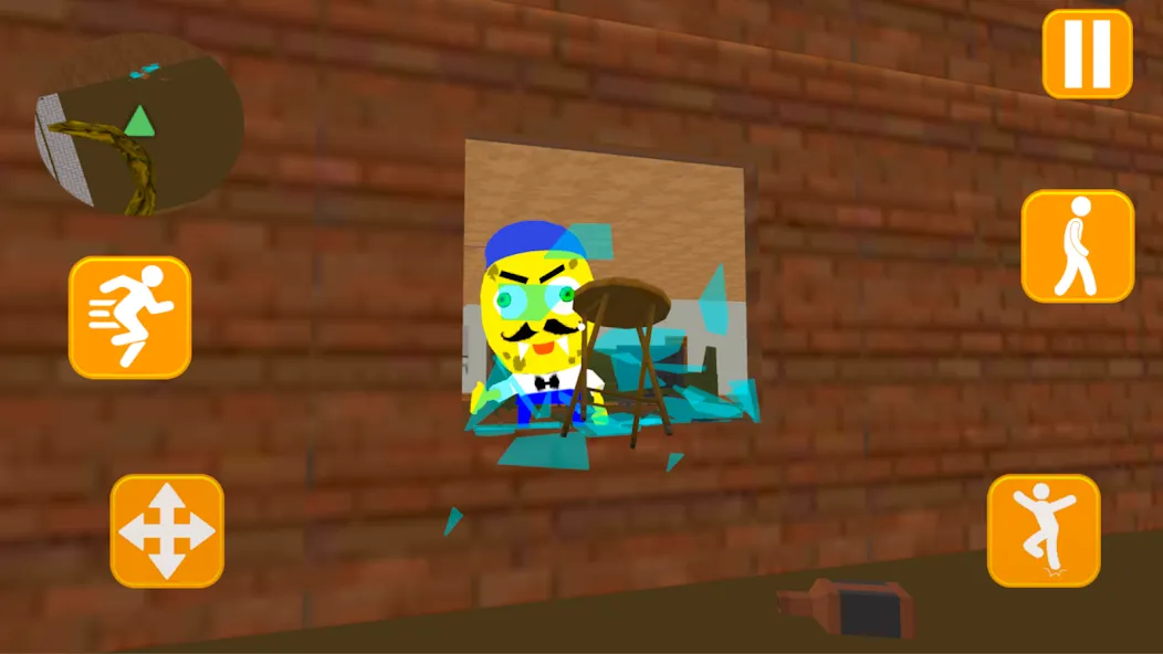 Neighbor Sponge. Scary Secret [МОД: Бесконечные деньги, Монеты и Мега MOD] Screenshot 2