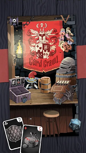 Card Crawl (Кард Кролл) [МОД: Бесконечные деньги, Монеты и Мега MOD] Screenshot 2