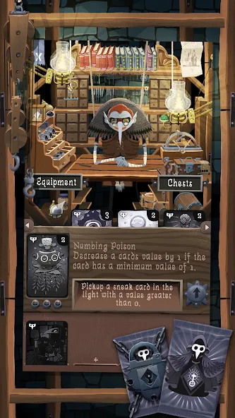 Card Thief (Кард Тиффер) [МОД: Много денег, Монет и Все открыто] Screenshot 5