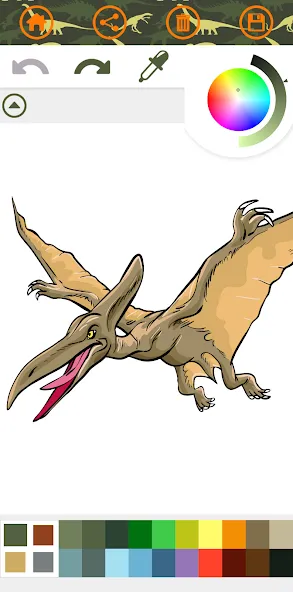 Dinosaurs Coloring Book Dino [МОД: Бесконечные деньги, Монеты и Мега MOD] Screenshot 3