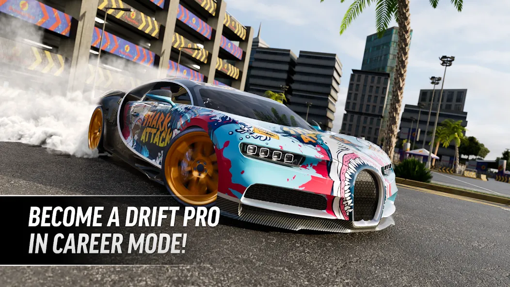 Drift Max Pro Car Racing Game (Дрифт Макс Про) [МОД: Деньги, Монеты и Меню MOD] Screenshot 1