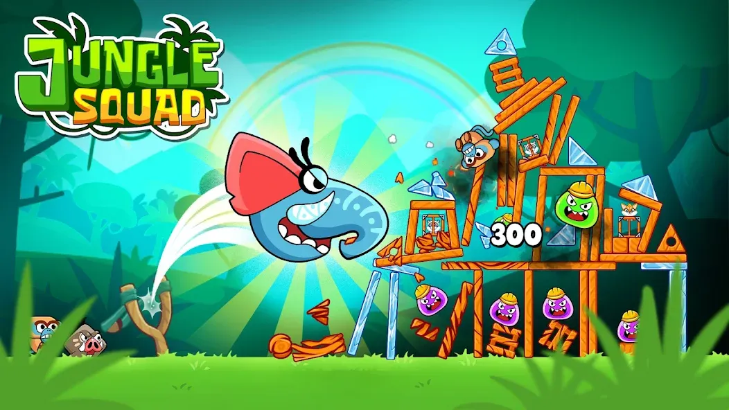 Jungle Squad: Rescue Animals (Джангл Сквад) [МОД: Деньги, Монеты и Меню MOD] Screenshot 1